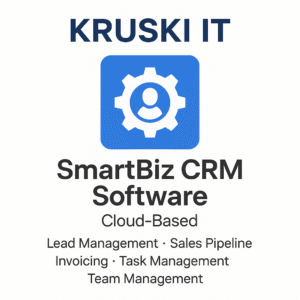 KRUSKI IT – SmartBiz CRM Software (Cloud-Based)